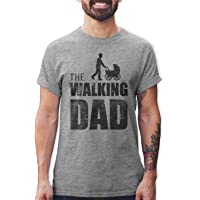 Shirtracer Camisetas Hombre The Walking Dad Regalo de cumpleaños para el Padre